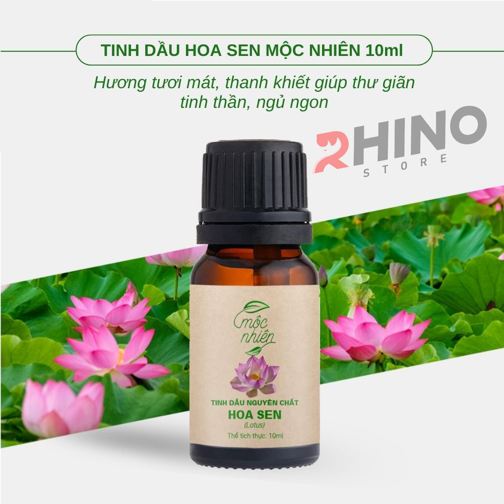 Tinh dầu Nhà Mộc nguyên chất Rhino T101 có kiểm định, treo xe, kẹp điều hòa: 10ml