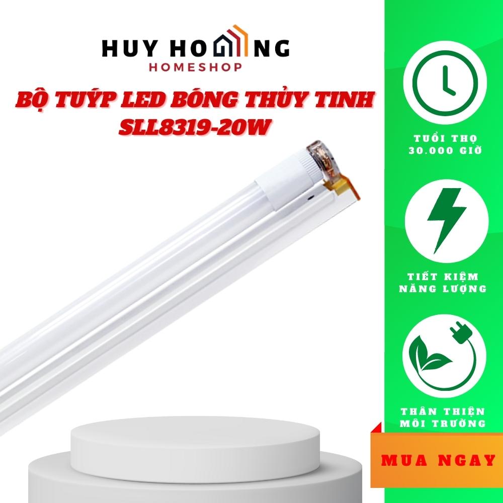 Bộ đèn led tuýp bóng thủy tinh 1M2 Sunmax SLL8319/20W - Hàng chính hãng