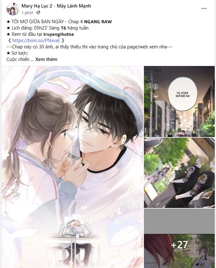 Tôi Mơ Giữa Ban Ngày chapter 4.1 - Trang 6