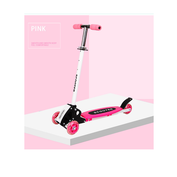 Xe trượt Scooter 3 bánh thể thao, xe trượt cho bé từ 3 tuổi có thể gấp gọn, Xe trượt Scooter cho bé cao cấp bằng kim loại, xe scooter gấp gọn, xe đẩy bằng chân