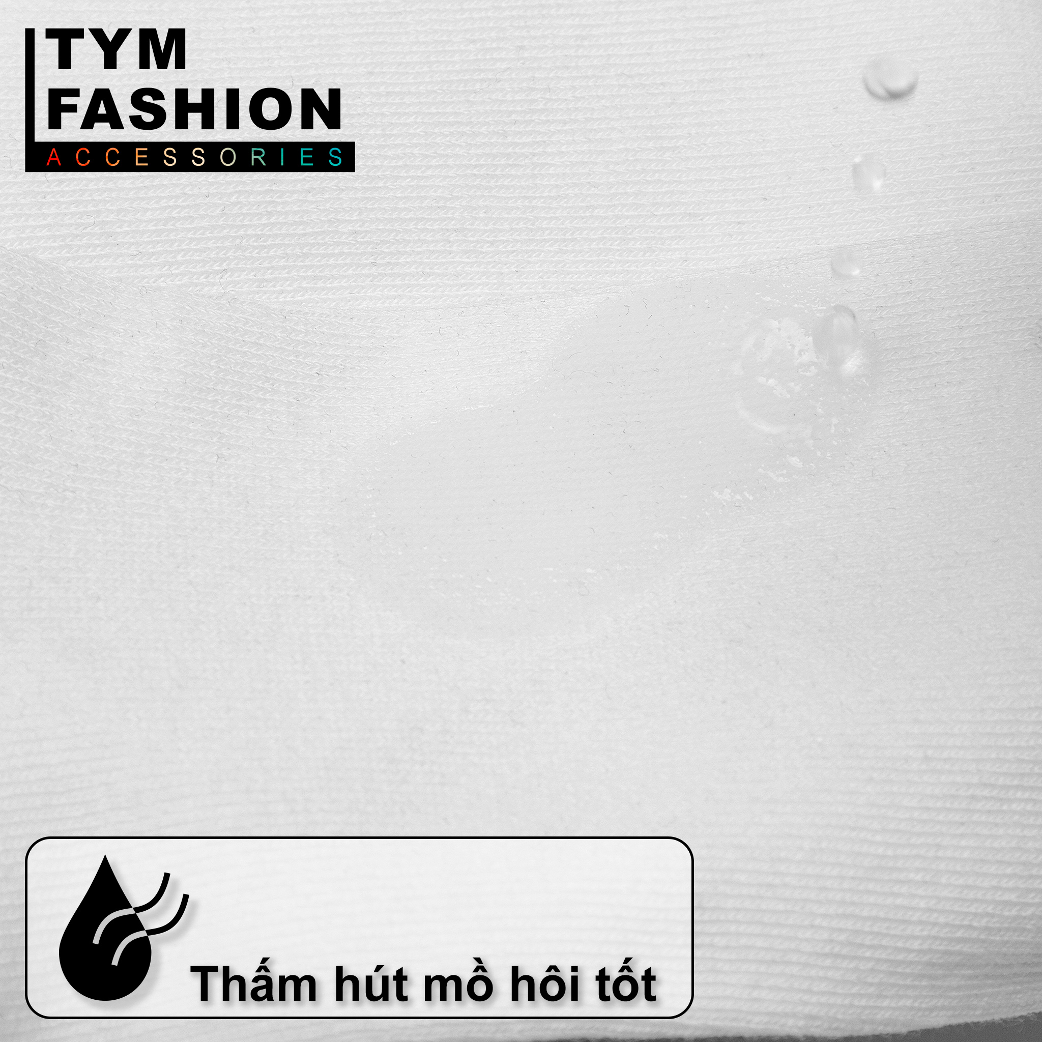 Vớ Cotton dệt cao cấp Nam Nữ TYM - trơn - kích thước Thấp Lửng Cao - Thoáng khí, thấm hút tốt - SOCKT001 - TYM FASHION