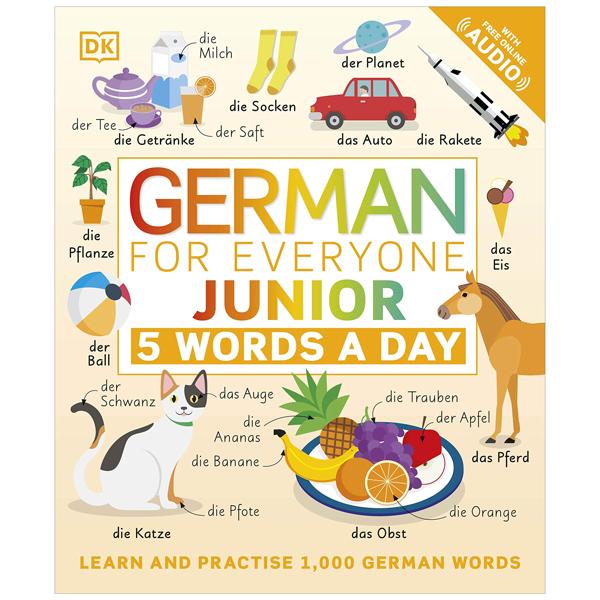 German For Everyone Junior 5 Words A Day