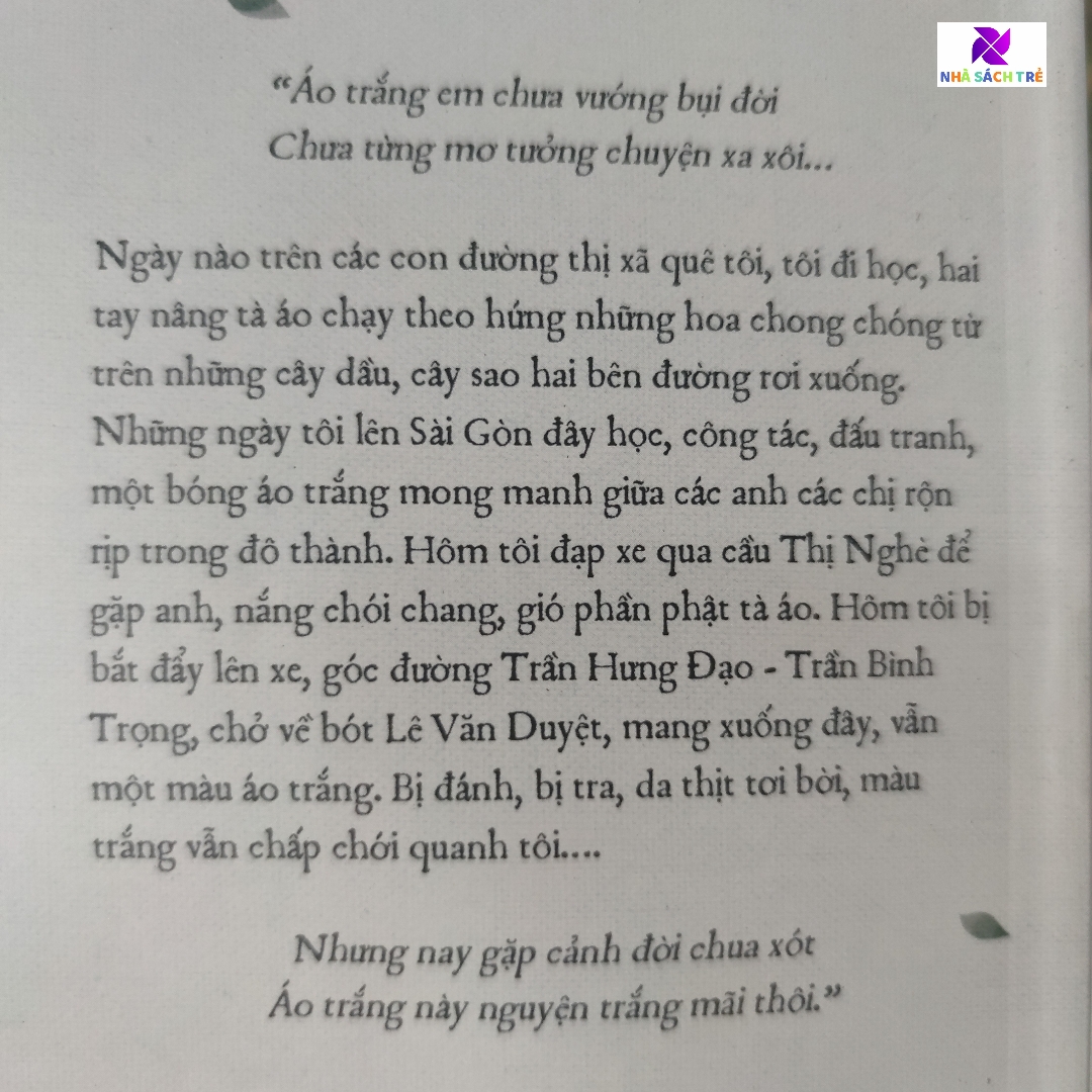 Sách Áo Trắng - Tiểu thuyết