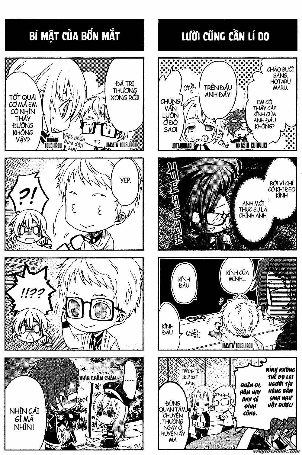touken ranbu 4-koma chapter 2 8