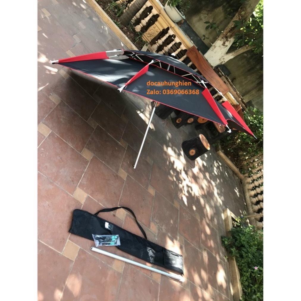 Ô câu cá 2 tầng 2m2- 2m4 màu đỏ đen sang trọng. - sale to