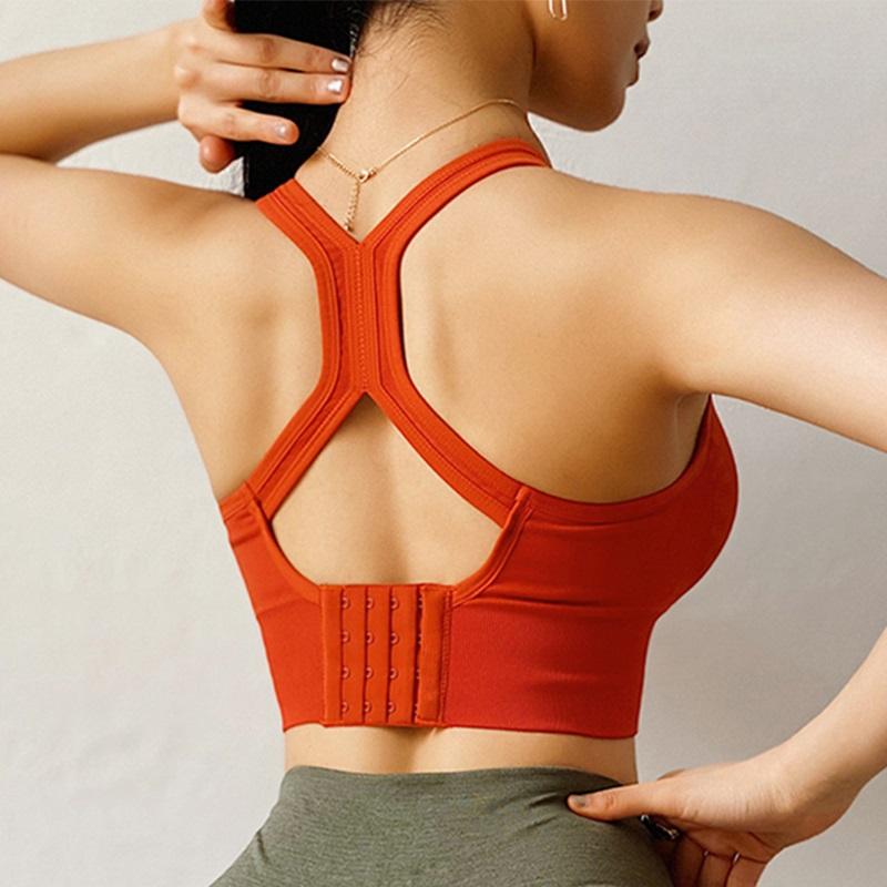 Đám Mây Che Giấu Nữ Áo Ngực Thể Thao Tập Yoga Thể Dục Xe Tăng Crop Top Đẩy Lên Quần Lót Chống Sốc Thể Thao Áo Tập Gym Áo Thể Thao Áo Thể Thao XL