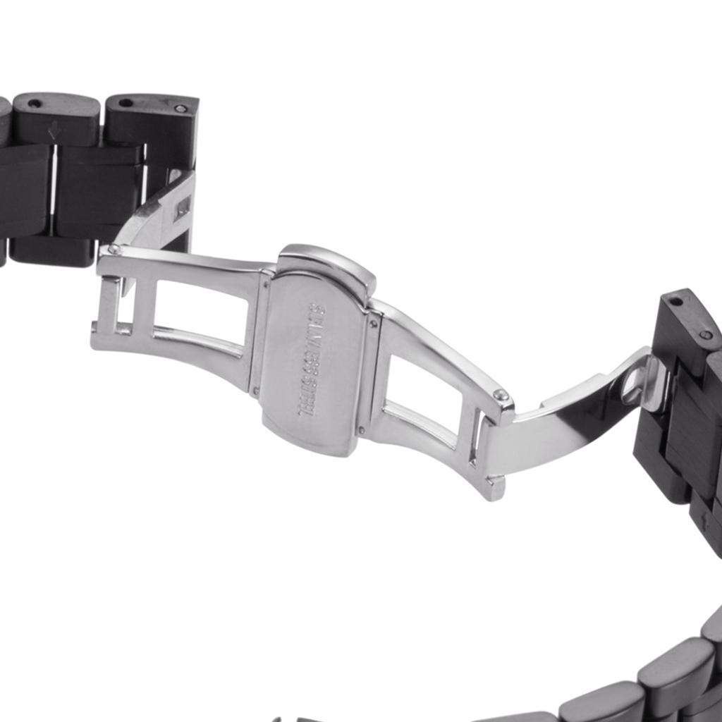 2Pack 22mm Stainless Steel Wrist Watch Band Strap For Huawei Sport Bracelet