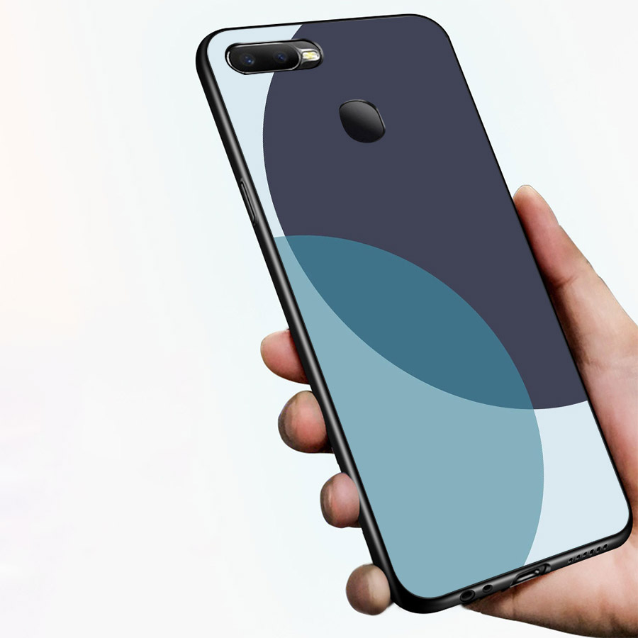 Ốp kính cường lực cho điện thoại Oppo A7 2018 - hình vẽ ngẫu nhiên MS HVNN002