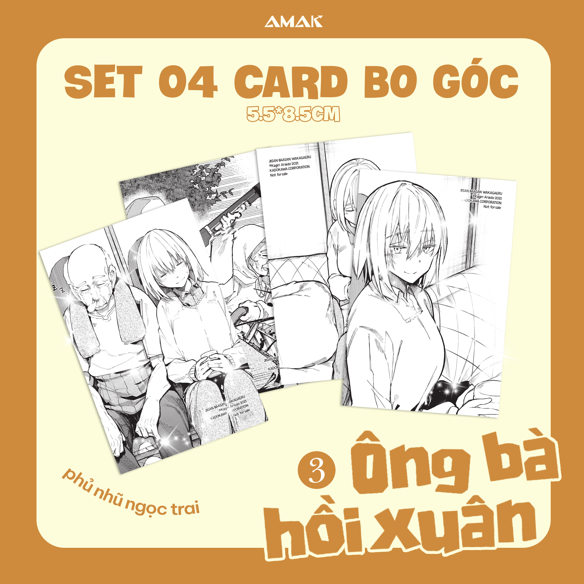 [Manga] Ông Bà Hồi Xuân - Tập 3 - Amakbooks