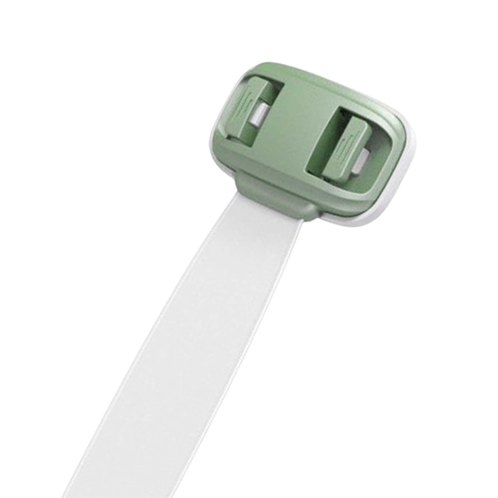 Child Safety Locks, Baby Proofing Cabinet Locks, Snap Button System Locks for Cabinets, Drawer, Closet, Fridge, Refrigerator, Trash