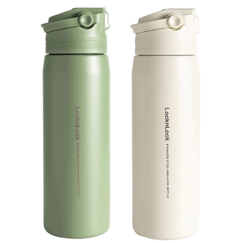 Bình Giữ Nhiệt LocknLock Active One-Touch Tumbler Kèm Ống Hút Nhiều Màu LHC3321-700ml