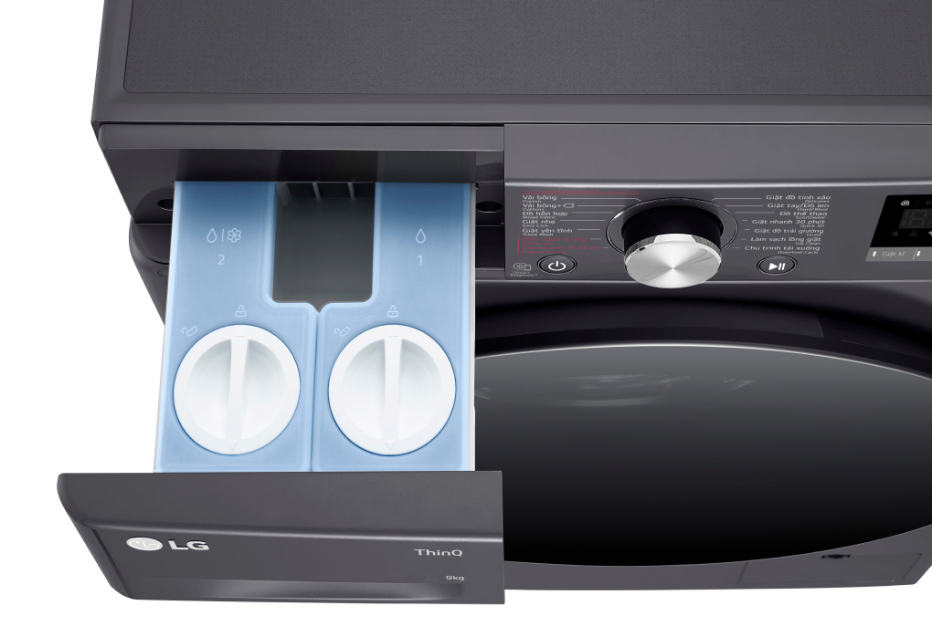 MÁY GIẶT CỬA TRƯỚC LG FV1409S4M 9KG INVERTER 2023- HÀNG CHÍNH HÃNG
