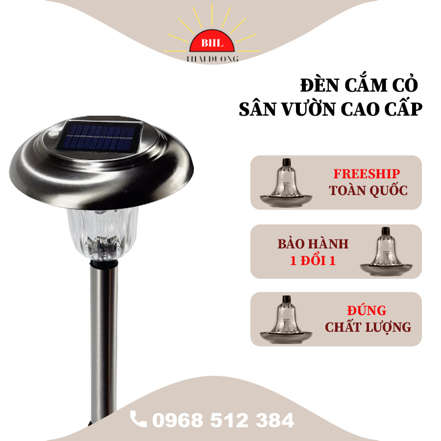 Đèn Năng Lượng Led Sân Vườn 3W - Siêu Sáng