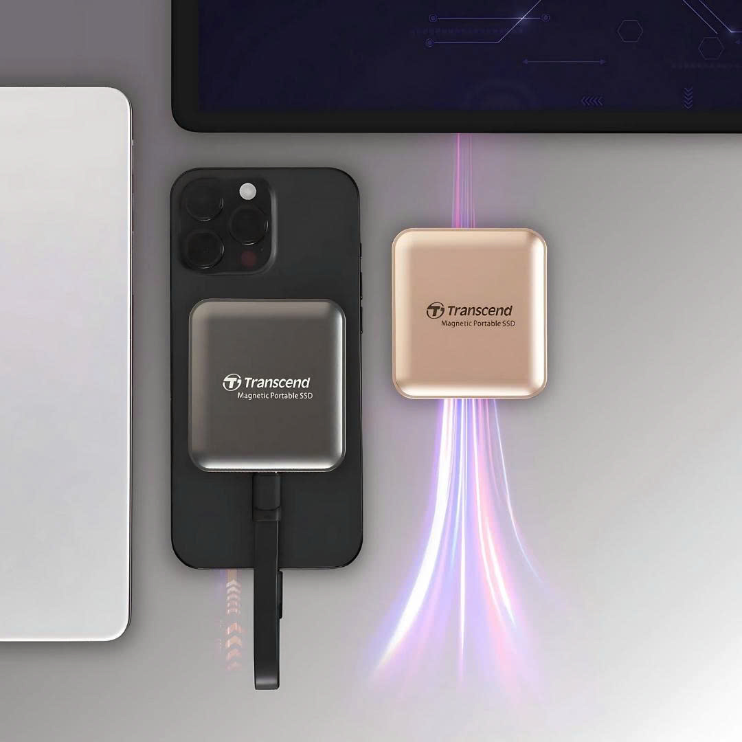 Ổ Cứng Di Động SSD gắn ngoải nhỏ gọn 1TB  Transcend TS1TESD420C - Hàng Chính Hãng