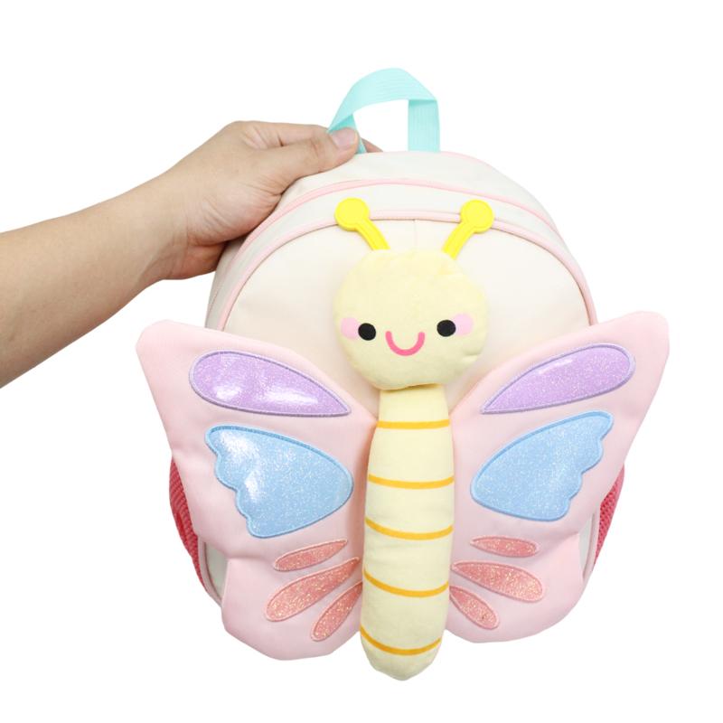Ba Lô Học Sinh Bướm Hồng - Sun Eight 22138