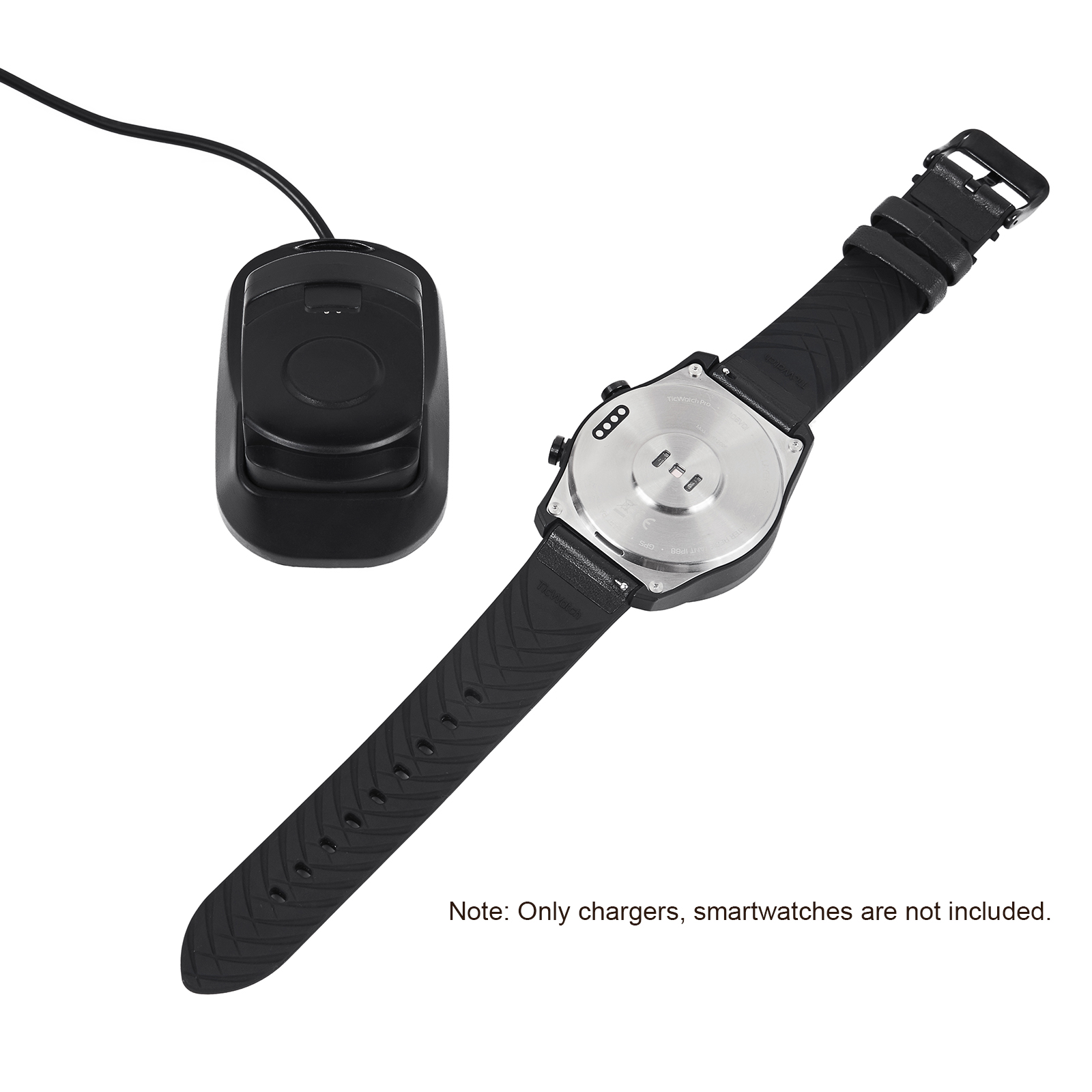 Dây Cáp Đế Sạc USB Đa Năng Tương Thích Với Dây Đeo Cổ Tay Ticwatch Pro 2020