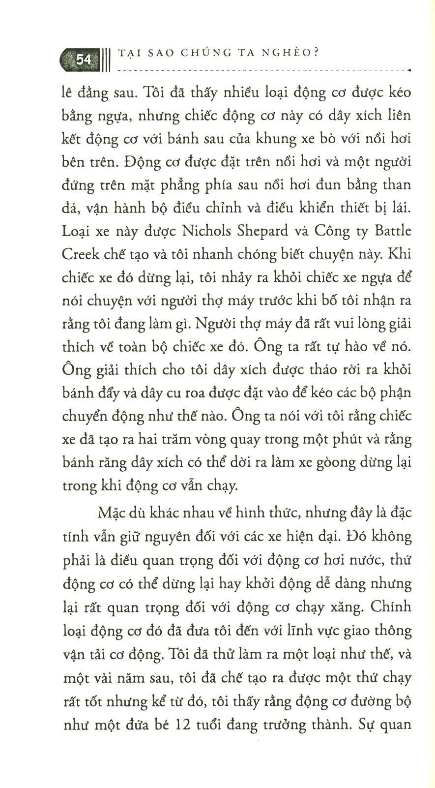 Tại Sao Chúng Ta Nghèo (Tái Bản)
