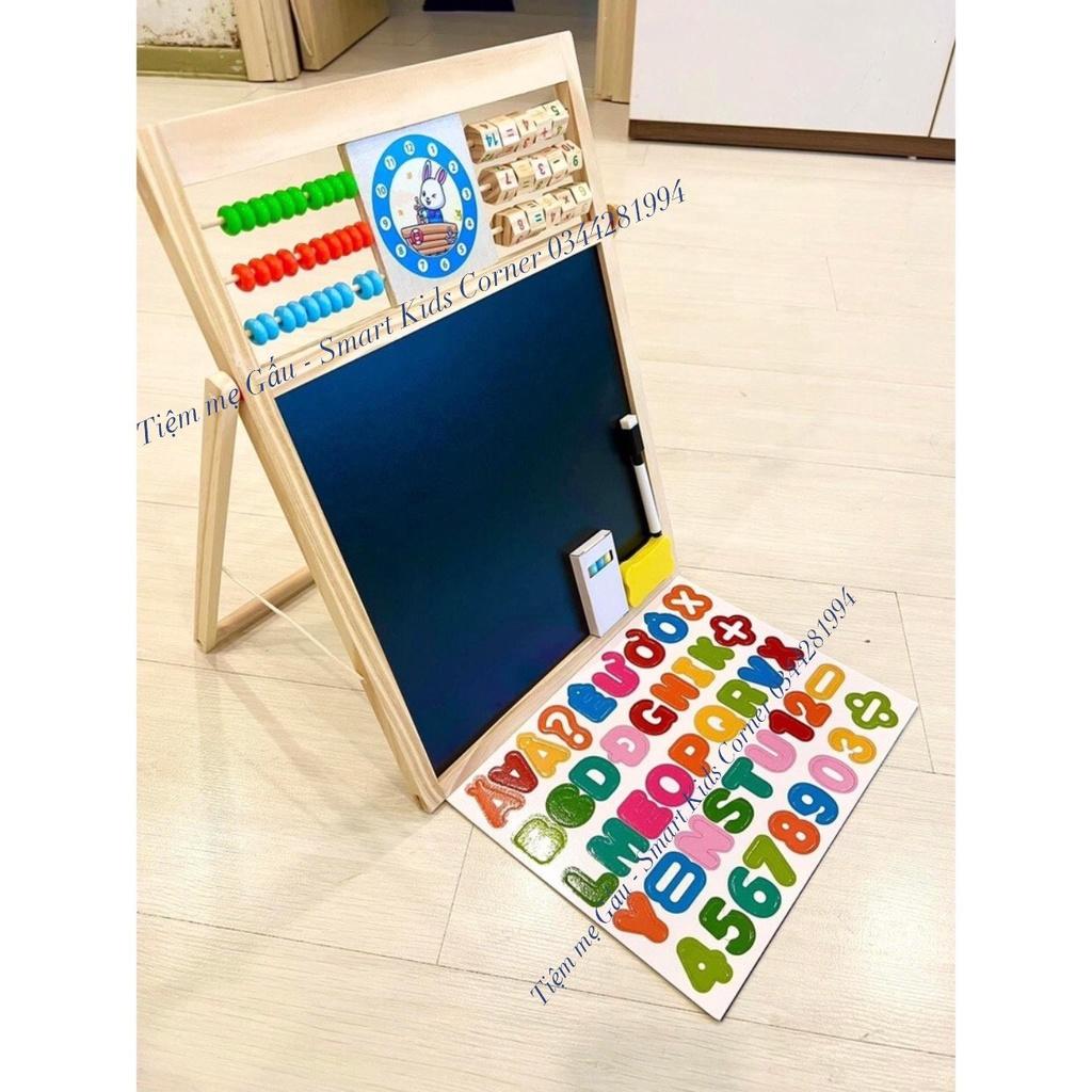 BẢNG NAM CHÂM EDUCATION BOARD BẢNG VIẾT 2 MẶT MULTI PURPOSE MAGNETIC TẶNG KÈM BỘ SỐ VÀ CHỮ NAM CHÂM