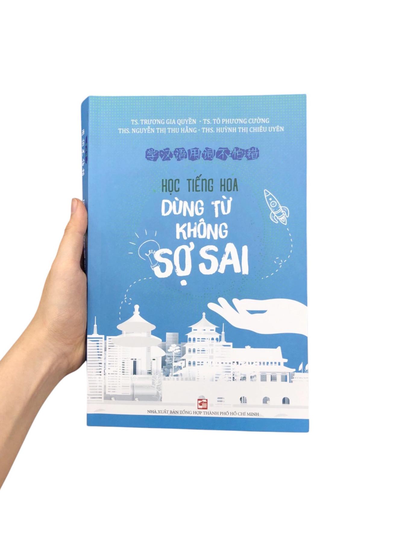 Sách - Học Tiếng Hoa Dùng Từ Không Sợ Sai