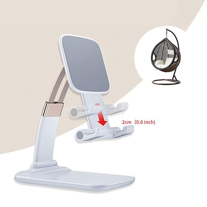 Tablet Stand Universal Tablet and  Stand Base Multi-Function Desktop Stand Telescopic Folding for iPad