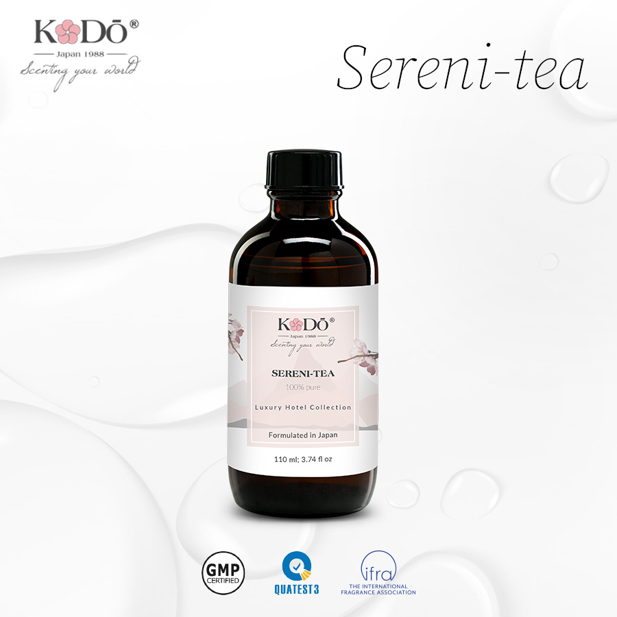 KODO - Sereni-tea - Tinh Dầu Nước Hoa Thơm Phòng Nguyên Chất – Luxury Hotel Collection - 50ml/110ml/500ml