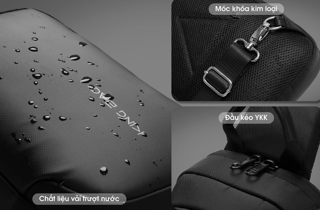Túi Đeo Chéo Đa Tiện Ích KINGBAG JULIUS I Fix iPad 9.7-11 inch