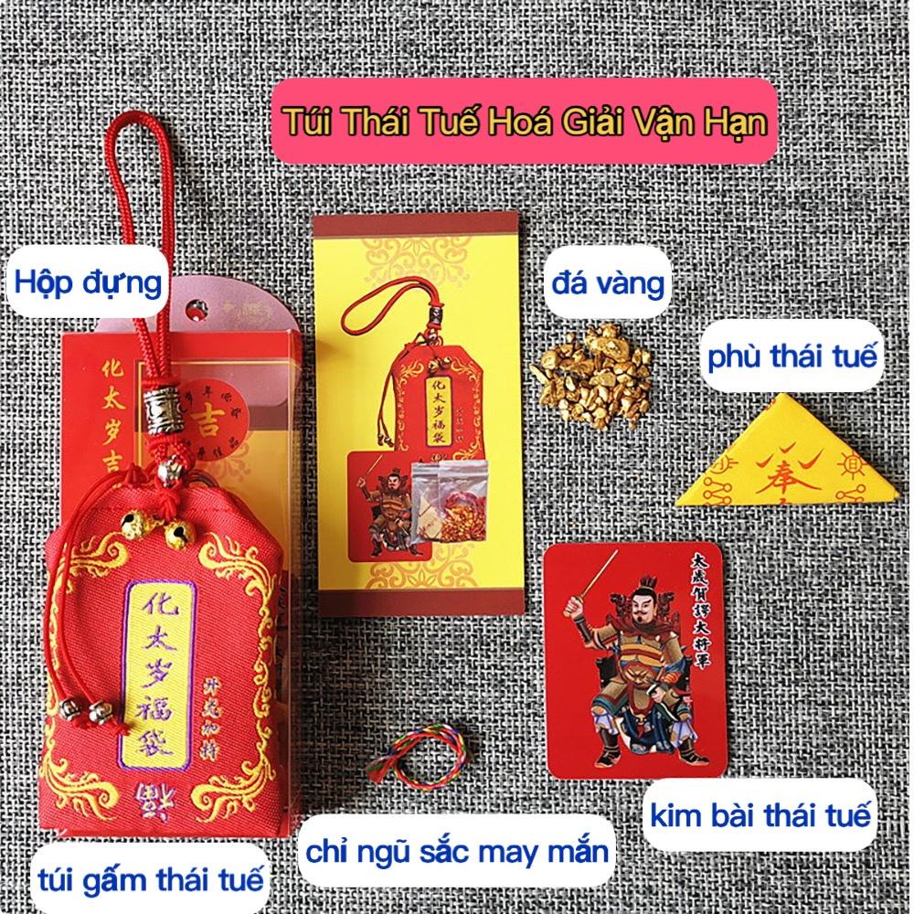 Túi thái tuế may mắn giảm vận hạn - Hóa giải phạm thái tuế