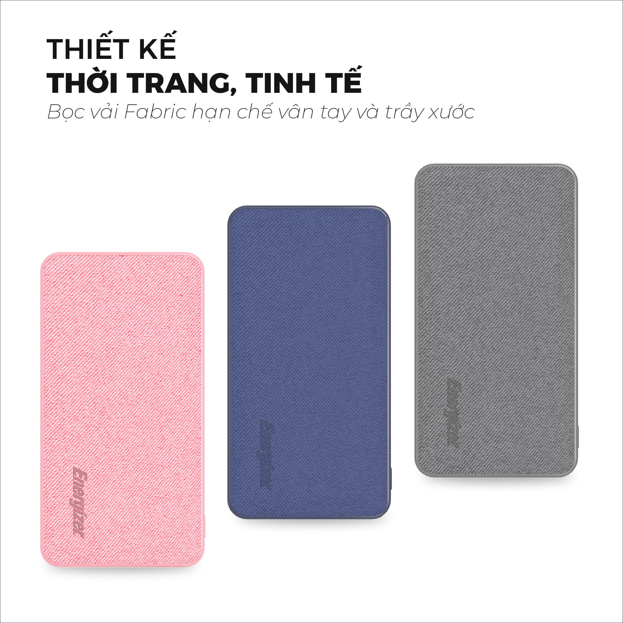 Combo Pin Energizer 10,000mAh UE10043 + Sạc nhanh Mophie 10W kèm Cáp A to Lightning 1M - HÀNG CHÍNH HÃNG