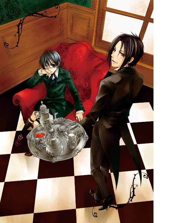 Black Butler Art Works 1 (Japanese Edition)