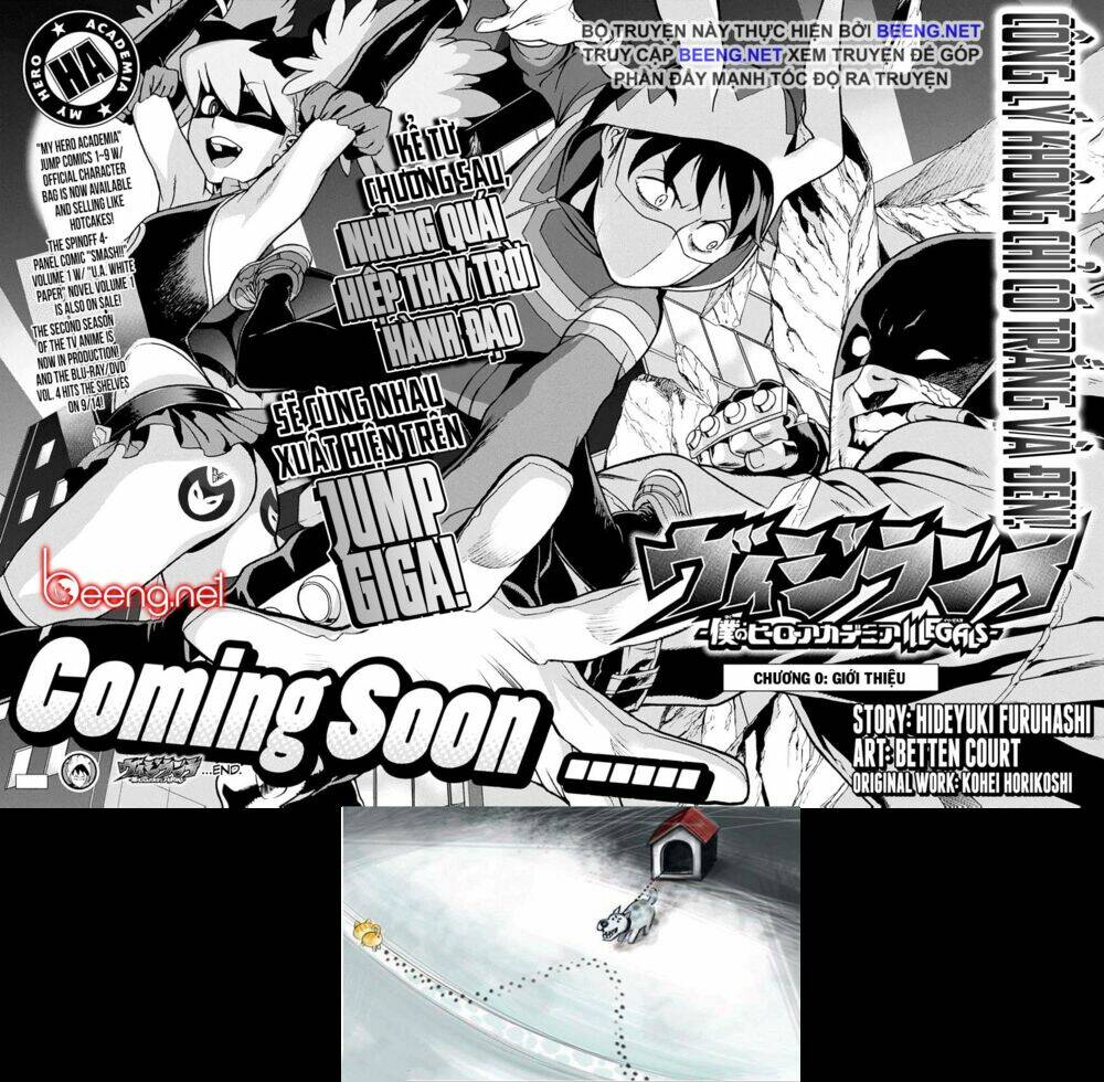 học viện siêu anh hùng: quái hiệp chapter 0 14