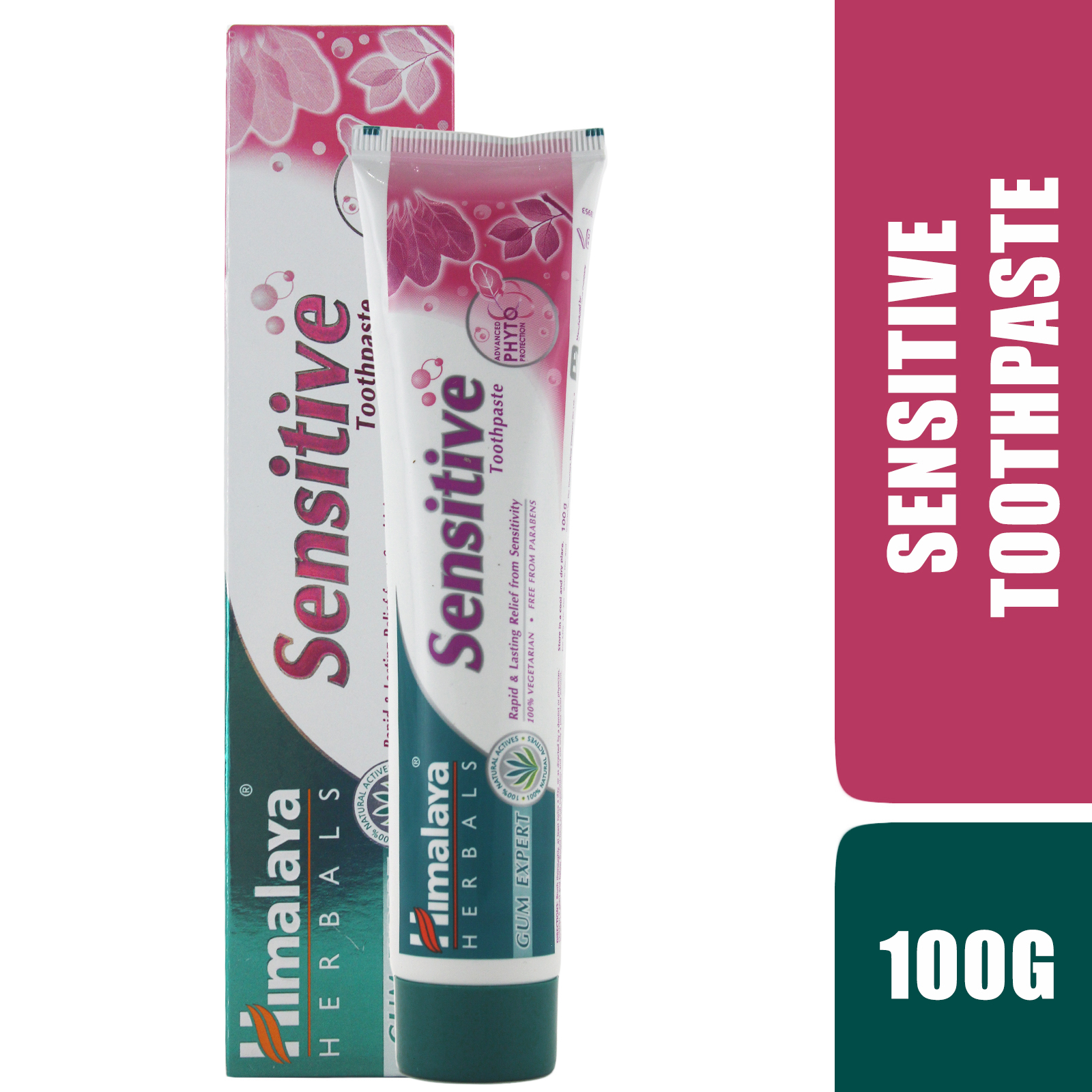 Ba tuýp kem đánh răng cho răng nhạy cảm - Himalaya Sensitive Toothpaste 100 g