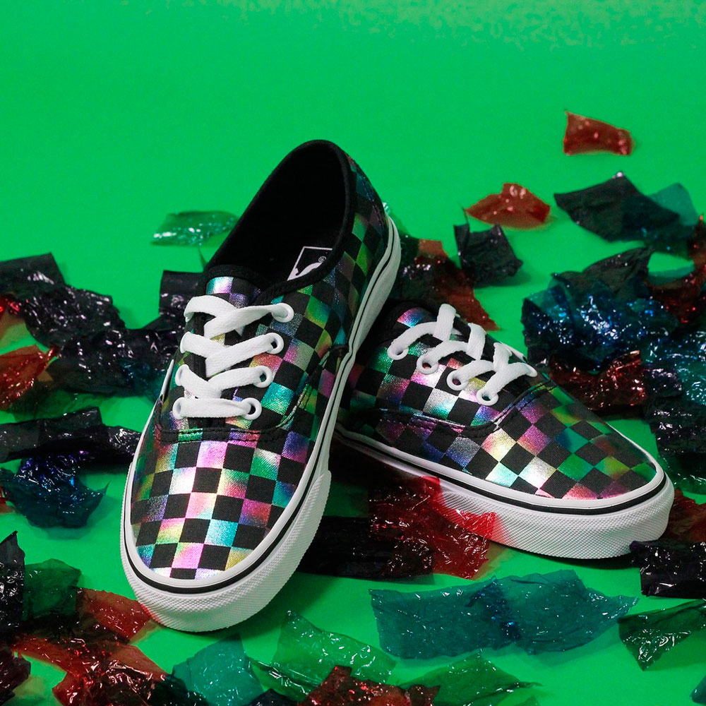 Giày Vans Authentic Iridescent Checkerboard VN0A2Z5ISRY