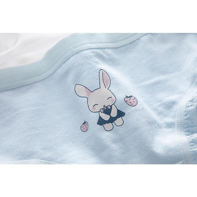 Quần Lót Nữ Cotton Thỏ-Dâu Tây Ngang Eo Thời Trang Hàng Loại Đẹp.