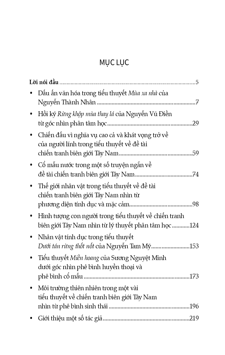 Thanh Âm Hào Hùng Của Chiến Tranh Biên Giới Tây Nam Trong Văn Học