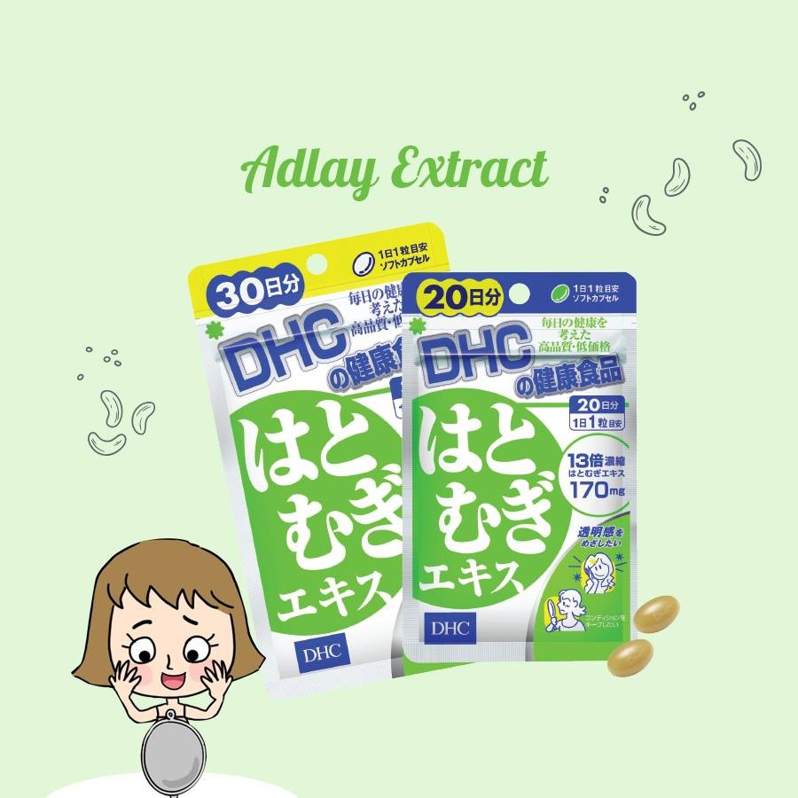Sáng da, vitamin C DHC Nhật hỗ trợ giảm sản sinh melanin giúp mờ thâm, trắng da, da khỏe mạnh, tăng sức khỏe tổng thể - OZ Slim Store