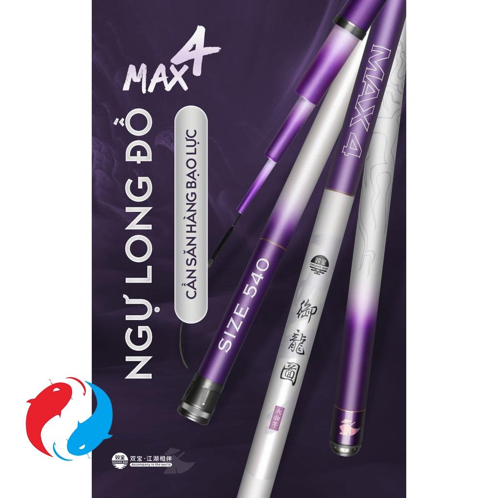 Cần Câu Đài Ngự Long Đồ Max 4 - Hãng Song Bảo - Đẳng Cấp Đài Sư - KhoaHuyen Fishing