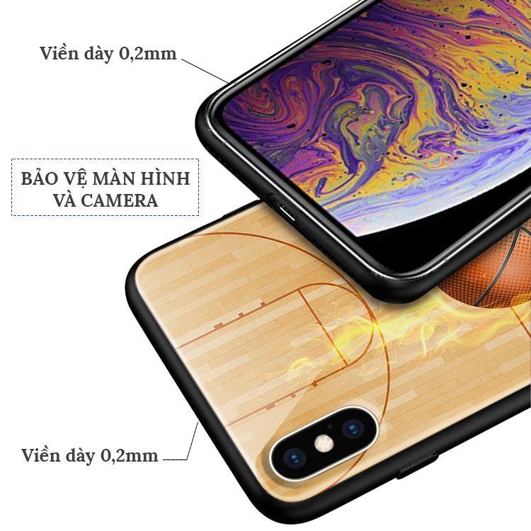 Ốp Lưng Bóng Rổ Vuông dành cho Iphone 6/6Plus/6S/6S Plus/7/7Plus/8/8Plus/X/Xs/Xs Max/11/11 Promax/12/12 Promax Lpc03010116