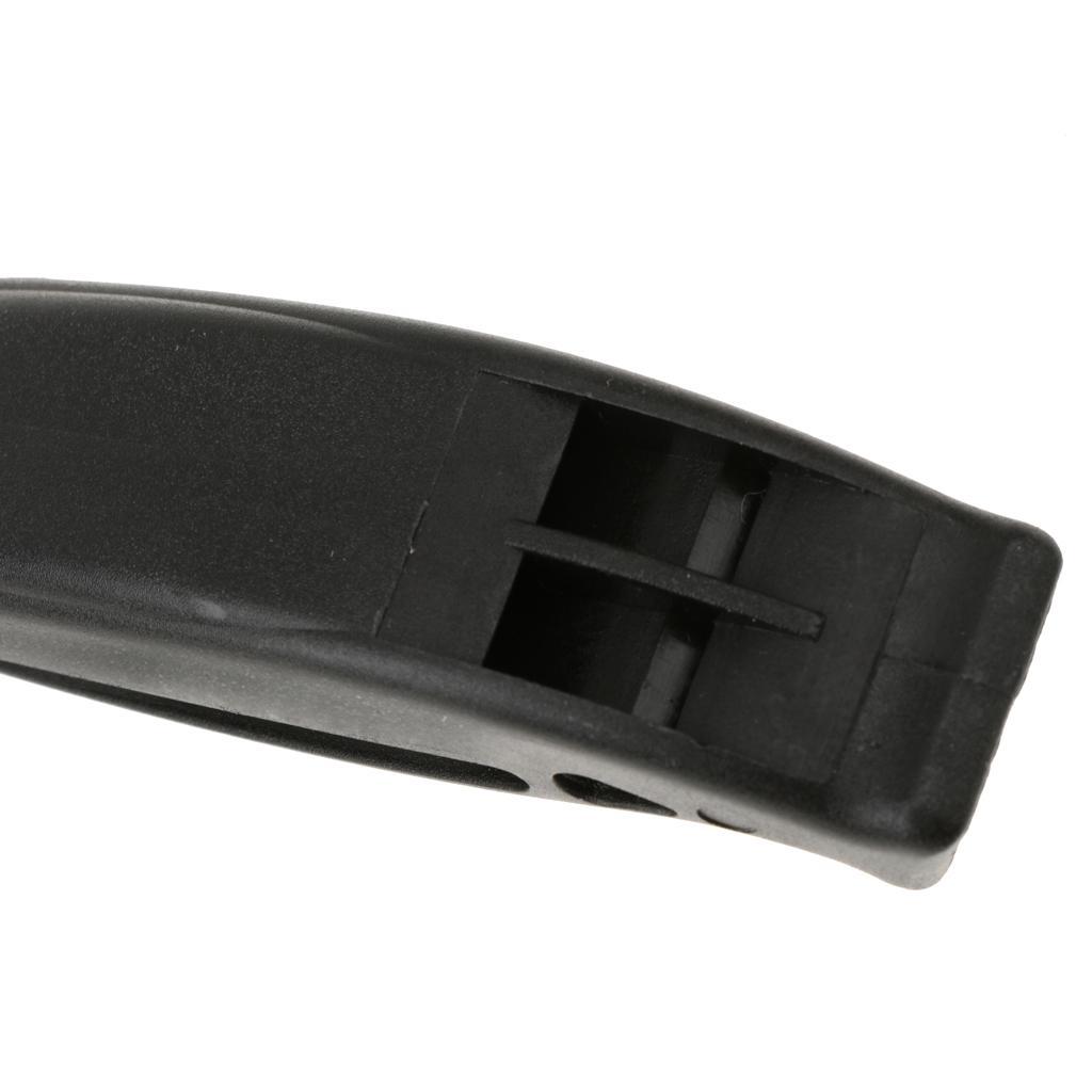 Emergency Survival Whistle Buckle Clip Outdoor Camping Hiking Safety Rescue Tool