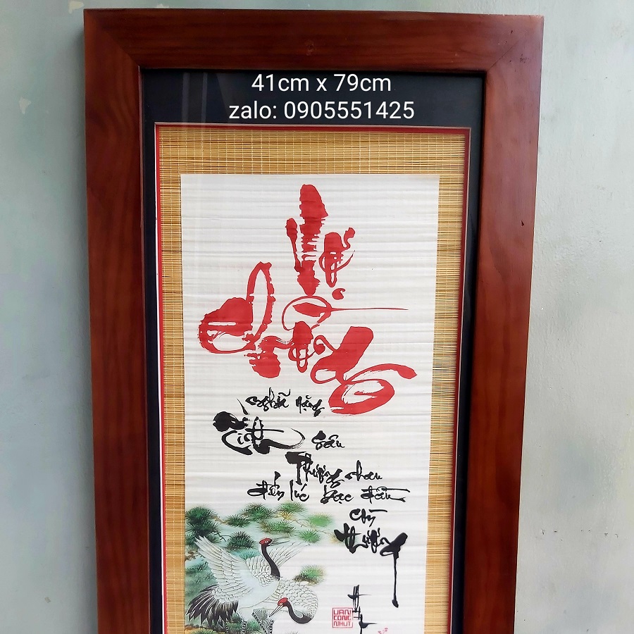 Thư pháp VỢ CHỒNG. Quà cưới, tết, sinh nhật, 8/3, 20/10