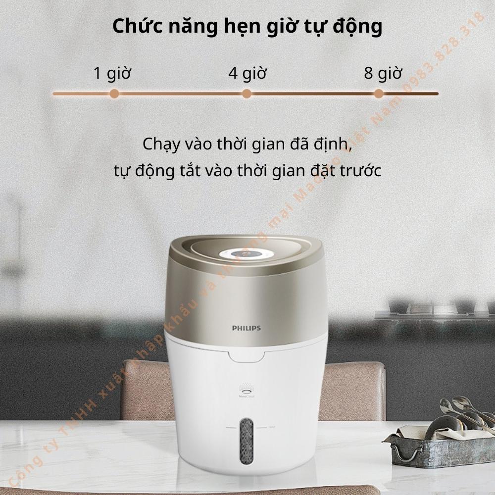 Máy tạo độ ẩm Philips làm ẩm không khí phòng đa năng hiển thị đèn led HU4803 - Hàng nhập khẩu