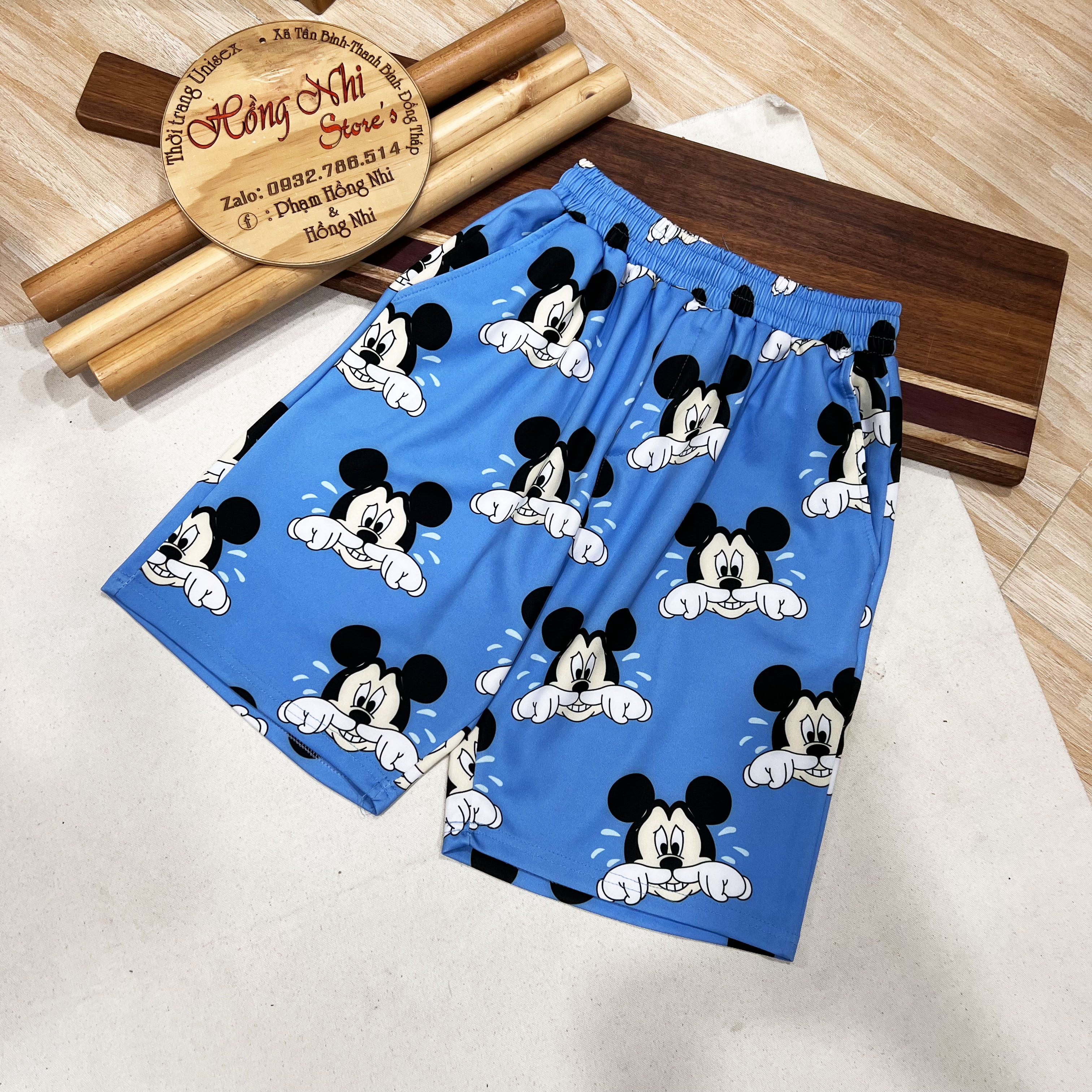 Quần Đùi Hoạt Hình Short Cartoon Oversize Ulzzang Unisex Dáng Rộng Mẫu Mới 2022 - MM