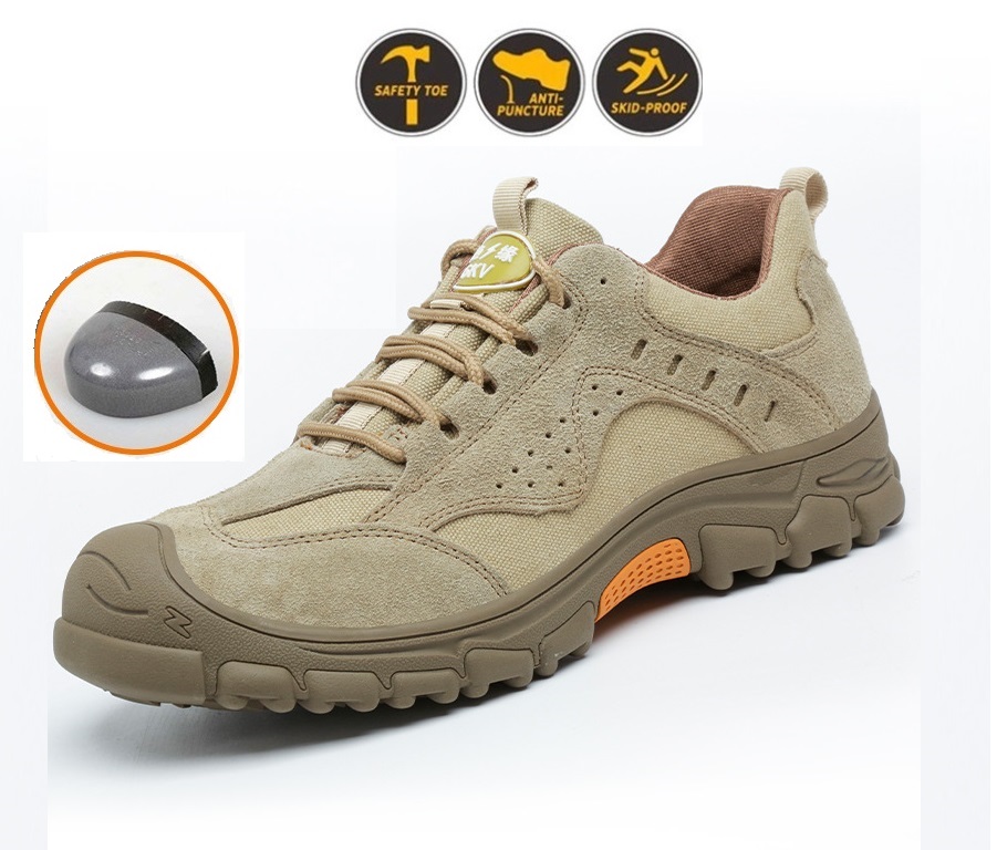 Giày Bảo Hộ Lao Động ,Giày Safety ,Giày Công Trình Thể Thao BH11-Chống Đinh,Trơn,Va Đập Cách Điện