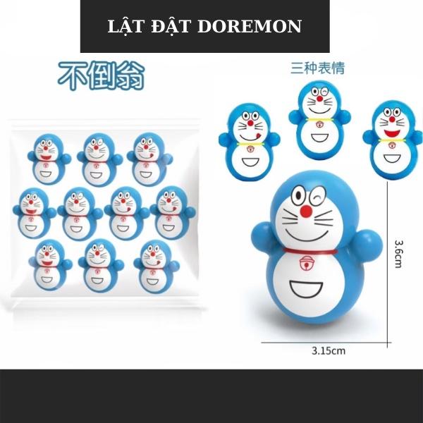 Lật đật búp bê mini nhỏ - squid game, pikachu, doremon, người tuyết, chim cánh cụt
