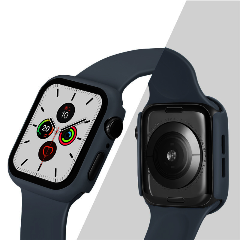 Ốp Case Thinfit &amp; Kính Cường Lực cho Apple Watch Series 7