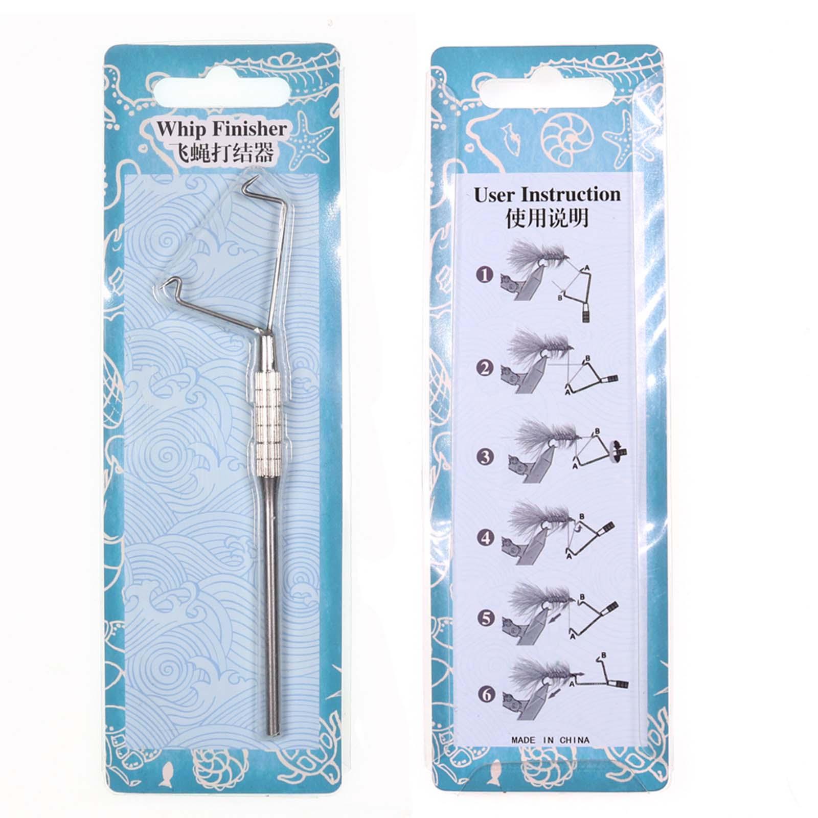 Fly Tying Finisher Device Stainless Steel Fishing Knot Tool Accessories