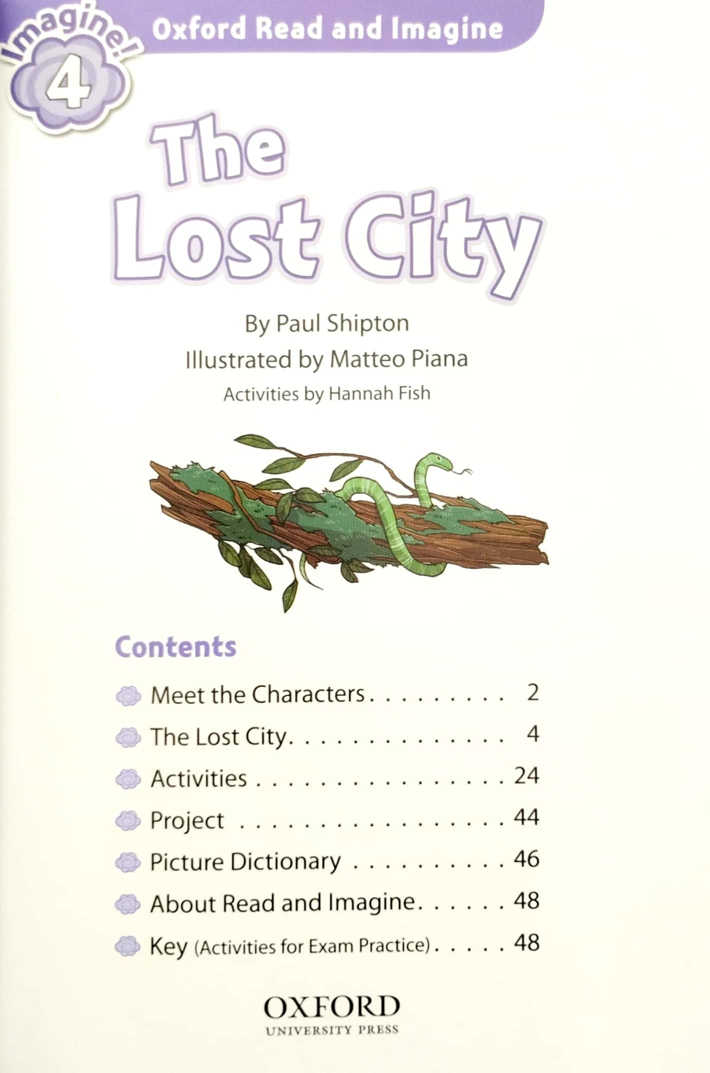Oxford Read and Imagine 4: The Lost City