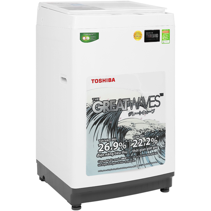 Máy Giặt Cửa Trên Toshiba AW-K1000FV-WW (9kg) - Hàng Chính Hãng - Chỉ Giao tại Hà Nội