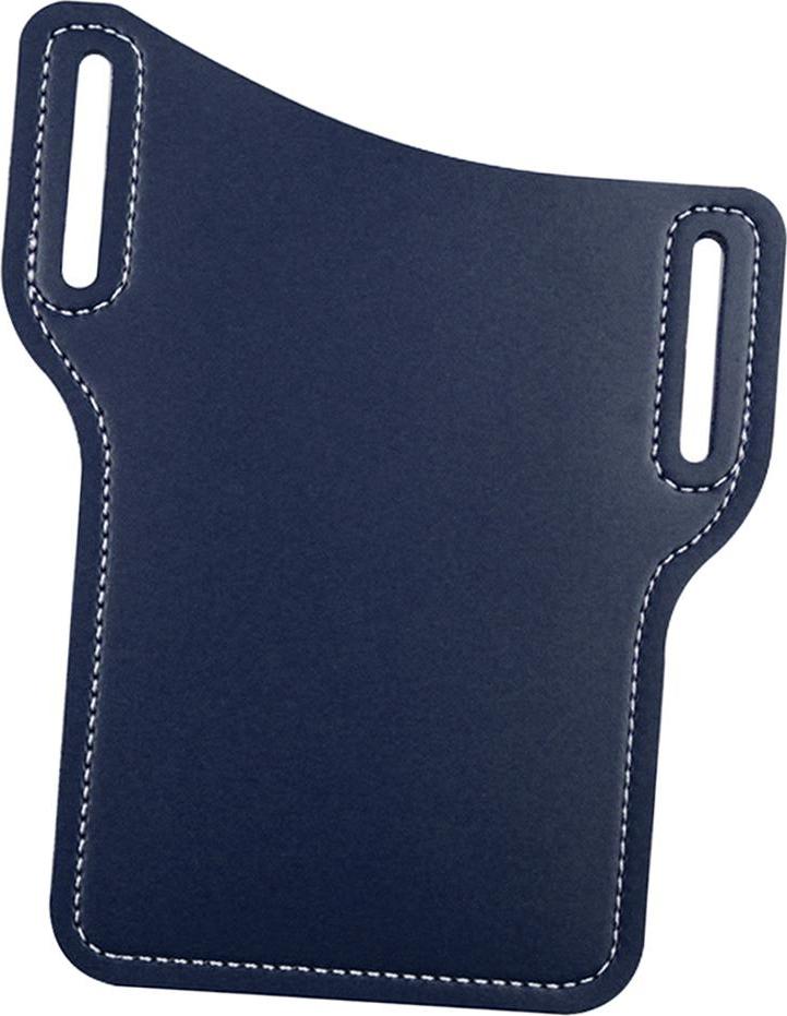 Men Waist Phone Bag PU Loop Holster Pouchs Belt Multipurpose Carrying Case