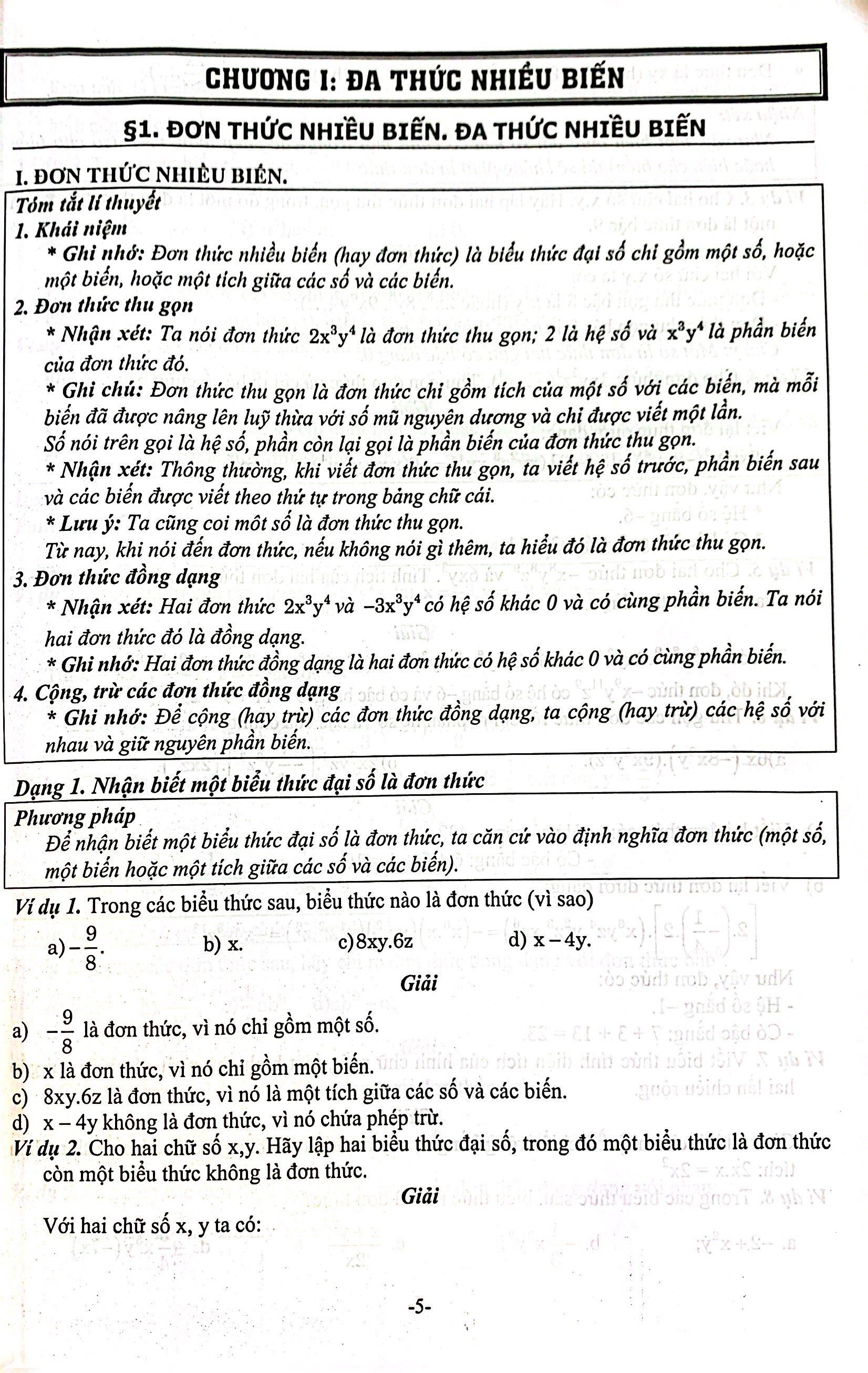 Bồi Dưỡng Học Sinh Giỏi Toán 8 - Tập 1 (Theo Chương Trình Giáo Dục Phổ Thông Mới)