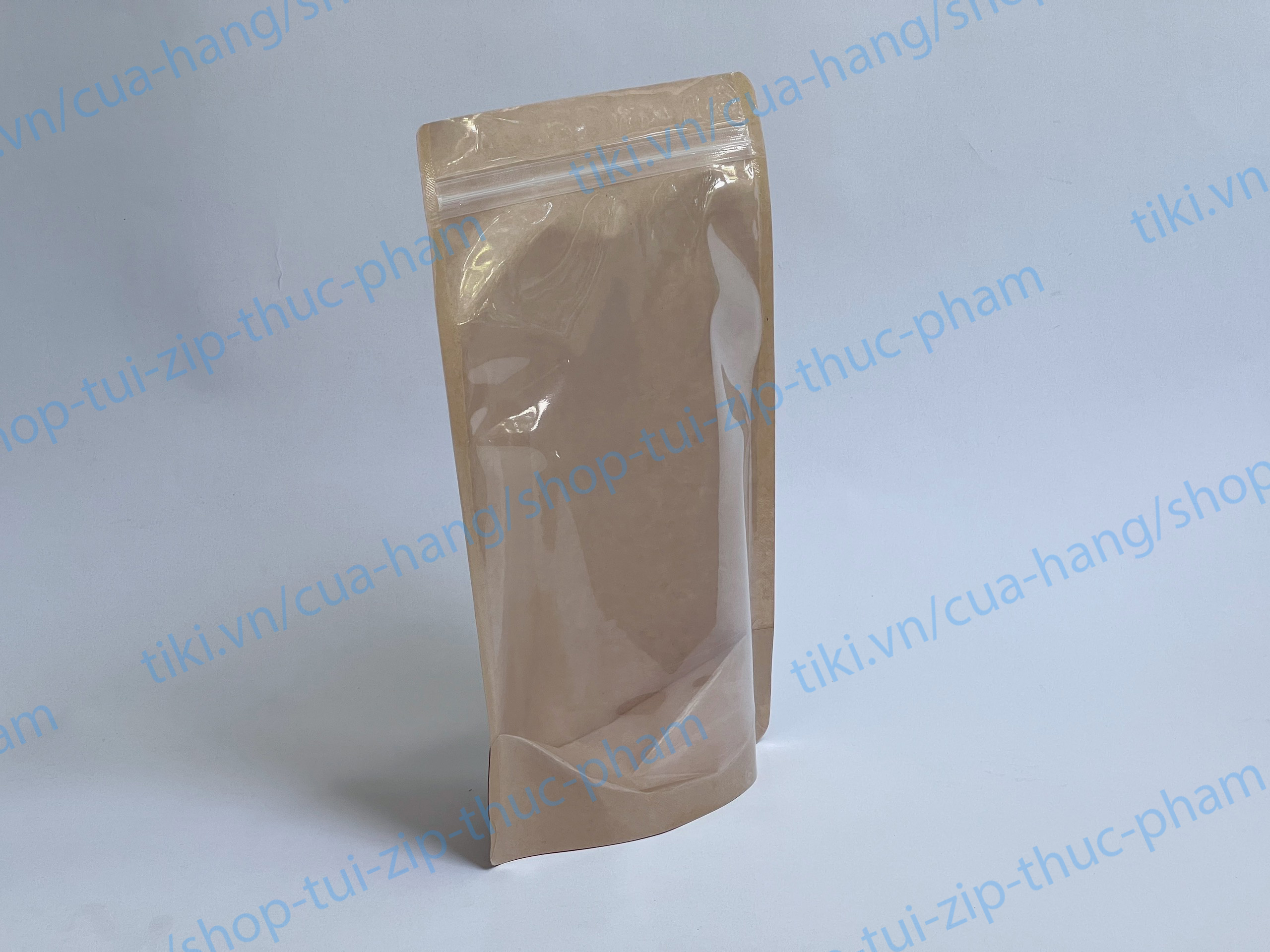 100gram Túi Zip Giấy - Túi Zip zipper ziplock đựng bánh kẹo - Túi giấy đựng thực phẩm, túi đựng bánh kẹo - size